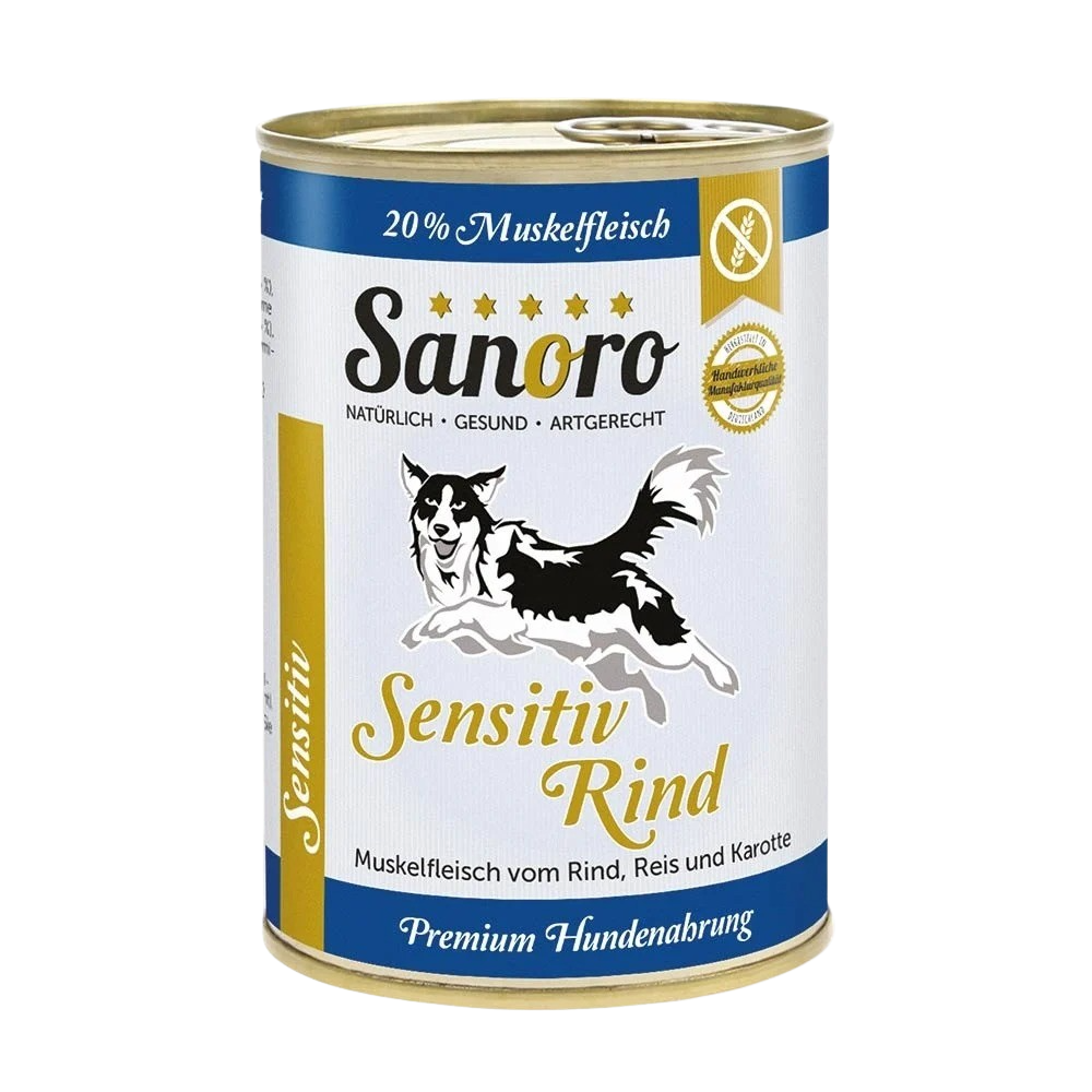 Sanoro Sensitiv Okse med bio-ris – purinfattigt foder ved leishmaniose