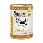 Sanoro Hjort Pur – 100 % rent muskelkød fra hjort, monoprotein