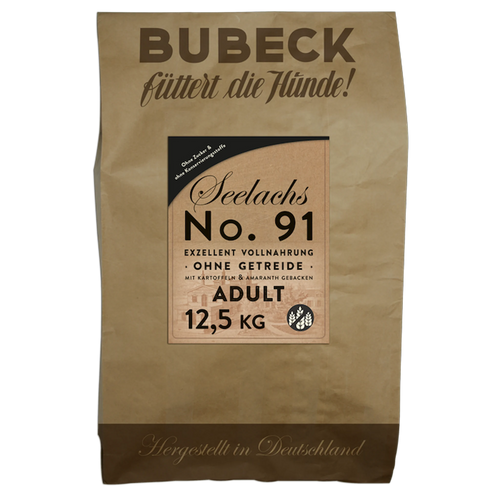 Bubeck No. 91 Sej – stenovnsbagt monoprotein hundefoder med fisk