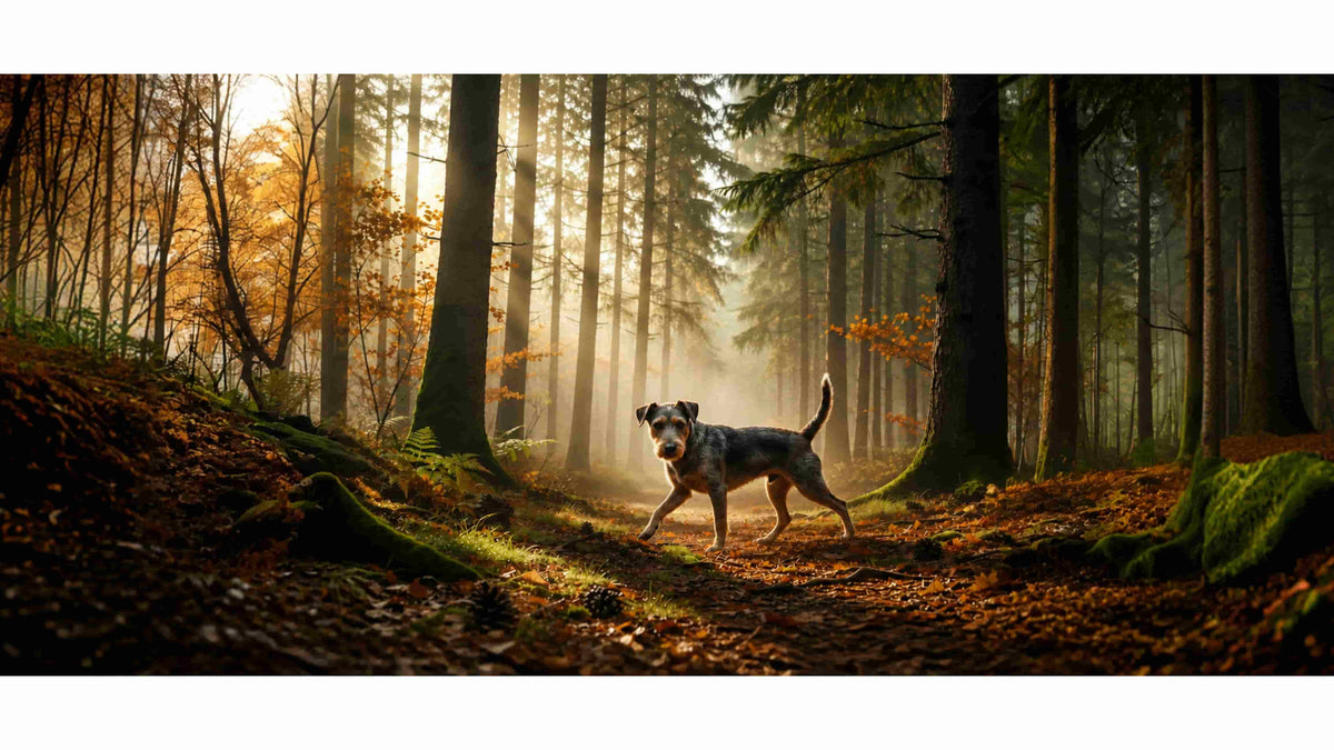 Hund i dansk natur – tysk specialfoder fra Særlig Hundemad